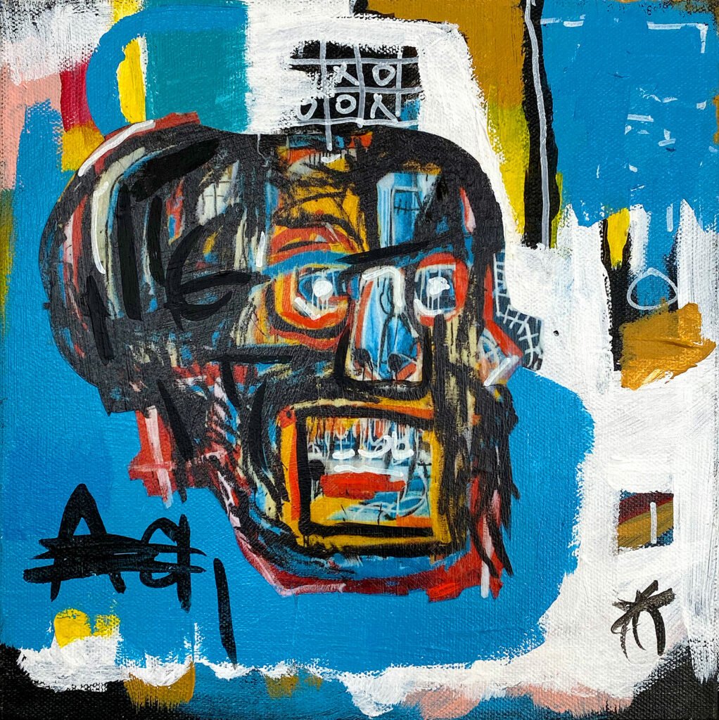 Jean-Michel Basquiat (blue) | Pop-up Sale | Gerber-Seid Fine Art